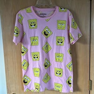 Nickelodeon Pink SpongeBob SquarePants Tee